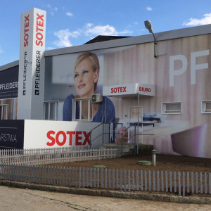 Salon firmy Sotex (Wrocław), jednego z partnerów handlowych Pfleiderer. Fot. Pfleiderer