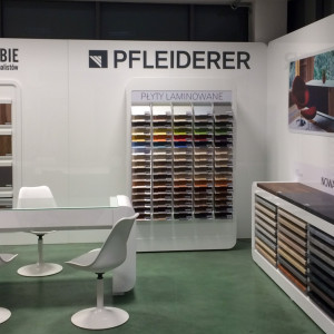 Salon firmy Korner (Rzeszów), jednego z partnerów handlowych Pfleiderer. Fot. Pfleiderer