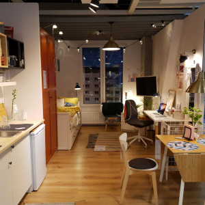 Tak będzie wyglądał akademik LivinnX w Krakowie. Fot. IKEA