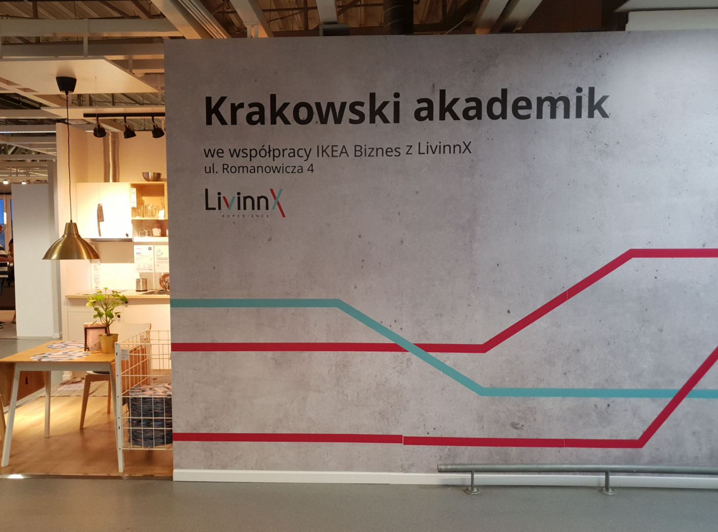Tak będzie wyglądał akademik LivinnX w Krakowie. Fot. IKEA