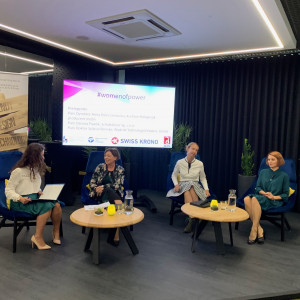 Aleksandra Pawlina-Janyga (MTP), Danuta Pawlik (Schattdecor), Sylwia Oleńska (SGGW), Anna Dzierżanowska (Halupczok)