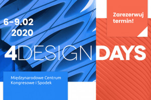 Przed nami 4 Design Days 2020. Zapraszamy na święto designu!