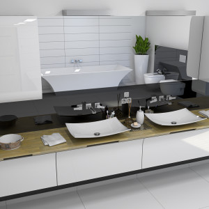 Meble do łazienki Rovato F11/Daryoo. Produkt zgłoszony do konkursu Meble Plus - Produkt 2020.