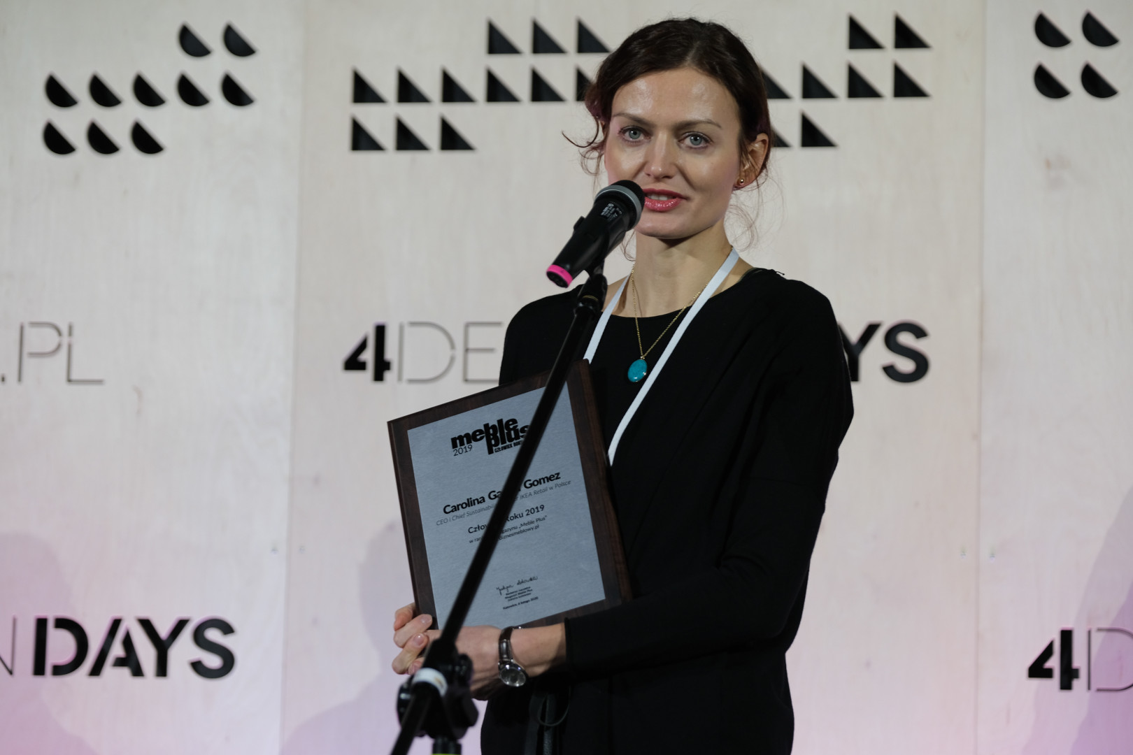 Nagrodę w imieniu Laureatki odebrała Katarzyna Broniarek, dyrektorka ds. komunikacji IKEA Retail w Polsce